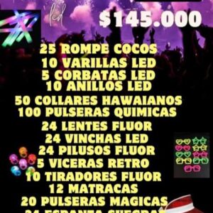 COMBO CARIOCA PARA 150 PERSONAS