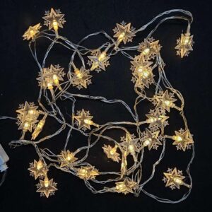 Guirnalda de 28 leds con forma de estrella