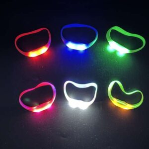 Pulsera de goma led