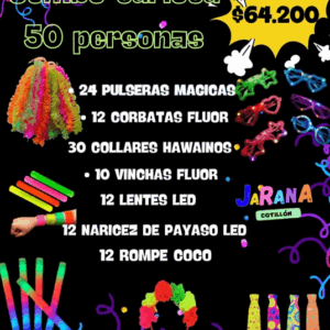 COMBO CARIOCAPARA 50 PERSONAS PREMIUM