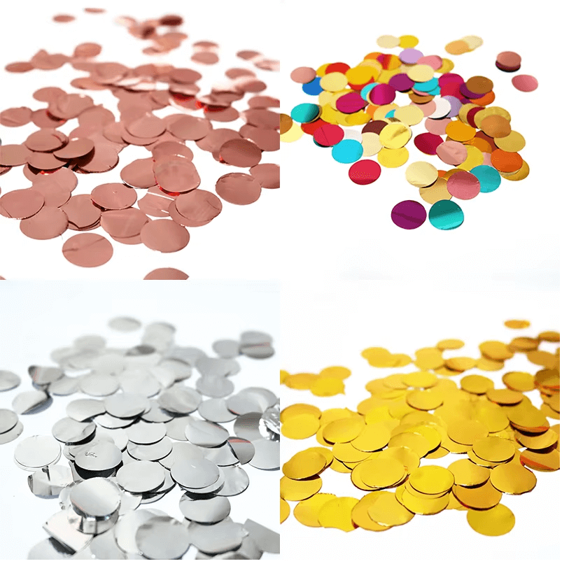 Confetti redondo contiene 10 gr.