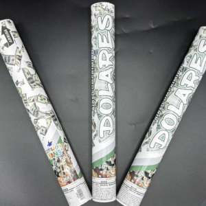 Lanza papel de dolares