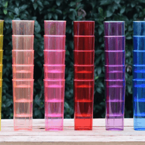 VASO TRAGO LARGO TRANSPARENTE 280cc