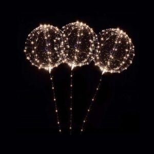 Globo burbuja 20¨ KIT LED