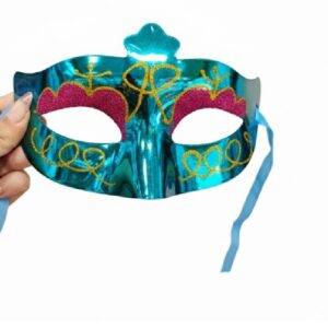 Antifaces metalizados x 12u