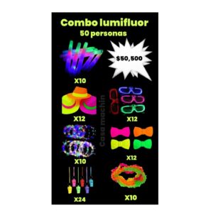 Combo 2 lumifluor 50 personas