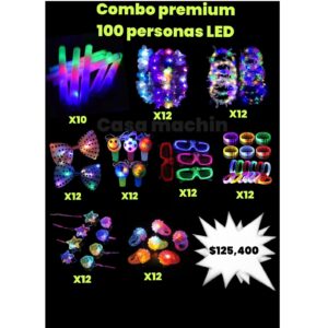 Combo premium LED 100 personas