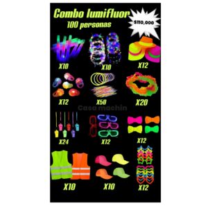 Combo 8 lumifluor 100 personas