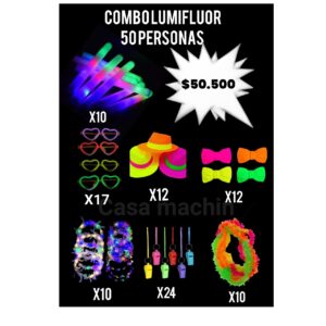 Combo lumifluor 50 personas