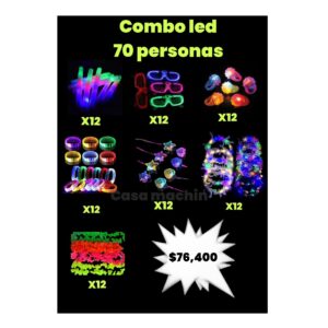Combo led 70 personas