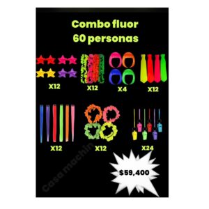 Combo fluor 60 personas