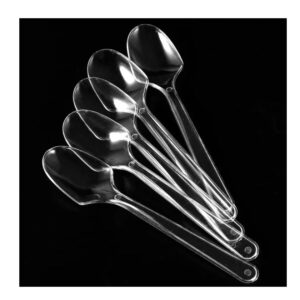 Cucharita transparentes x25u