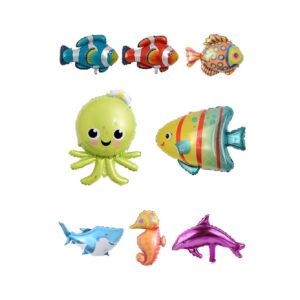 Globo 12¨ animales de mar