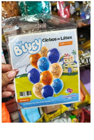 Globo latex Bluey