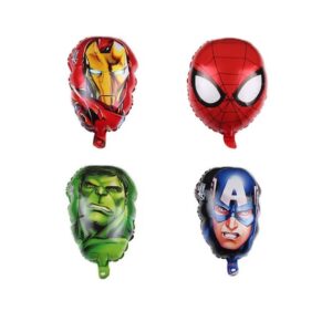 Globo cabeza superheroes