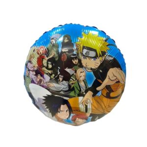 Globo redondo infantil naruto
