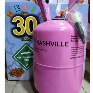 Garrafa helio 30 globos