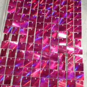 Panel shimmer 30 x 30 cm fucsia