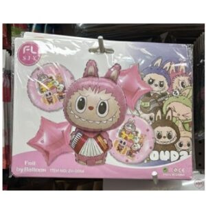 Set globos infantil Labubu