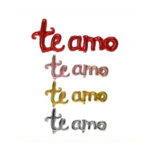 Globo te amo cursiva