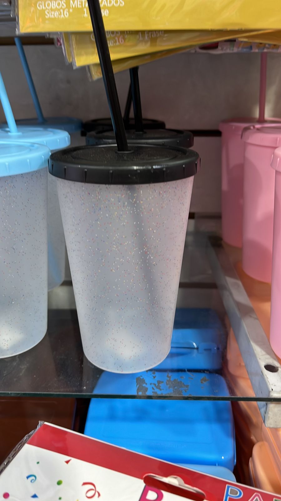 vasos glitter - Imagen 2