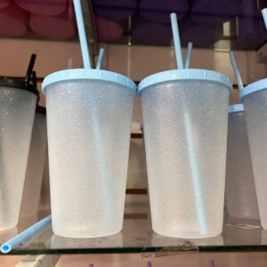 vasos glitter